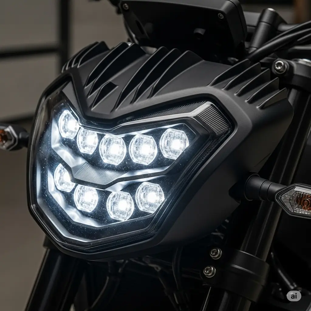 [Faro de iluminación LED para moto]